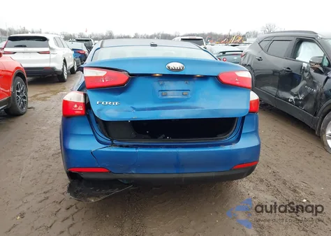 2014 Kia Forte Lx из США, поврежденный, VIN KNAFX4A60E5062022